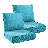 Outdoor Cushion Set, 6 Inch Deep Seat Patio Furniture Cushions with Removable Cover,Replacement Patio Cushion Set for Chair,Sofa,Loveseat-70377344-94633222-94633241