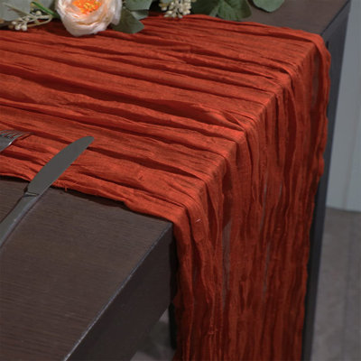 Chemin de table rectangulaire en polyester Nini