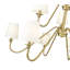 Lustre 9 lumières à abat-jour / araignée en acier à intensité variable Sujal-1128703569-1128703568