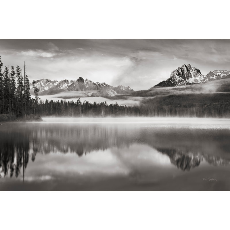 Little Redfish Lake Morning I 1 Piece Wall Art on Canvas, 20cm H x 30cm W x 3.8cm D