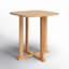Essential Outdoor Square Teak Bar Table