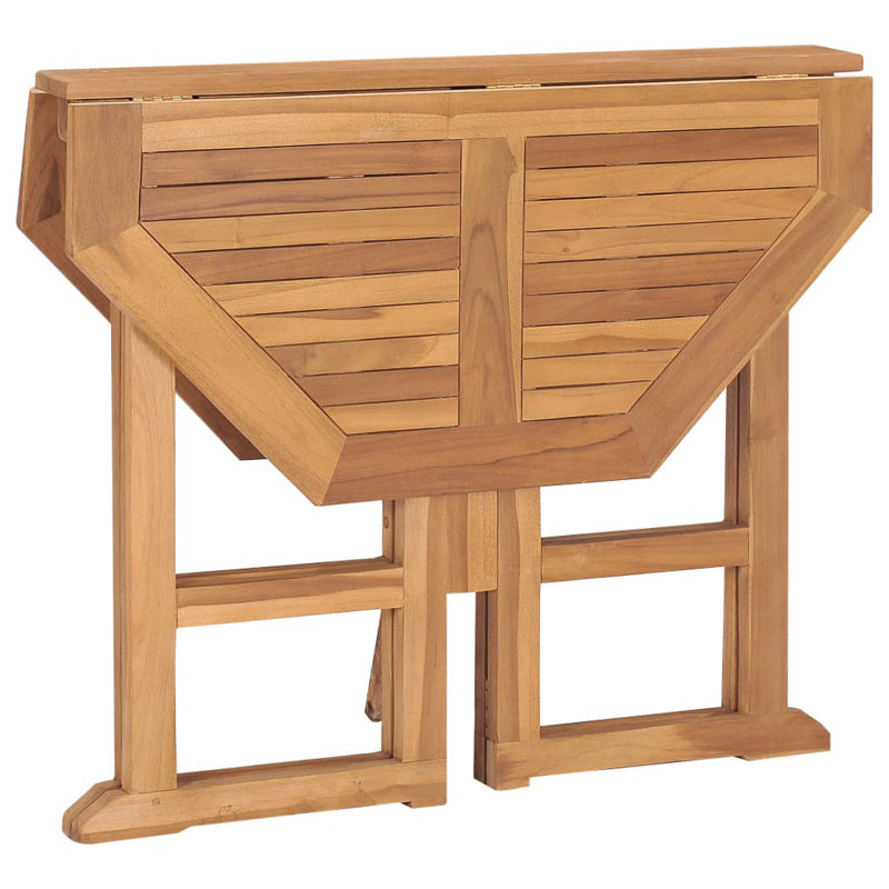 Octagonal 4 - Person Teak Dining Set, 35.43" L x 35.43" W x 29.13" H