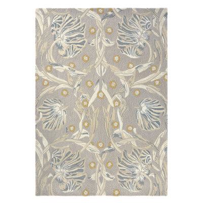 Floral Handmade Tufted Area Rug