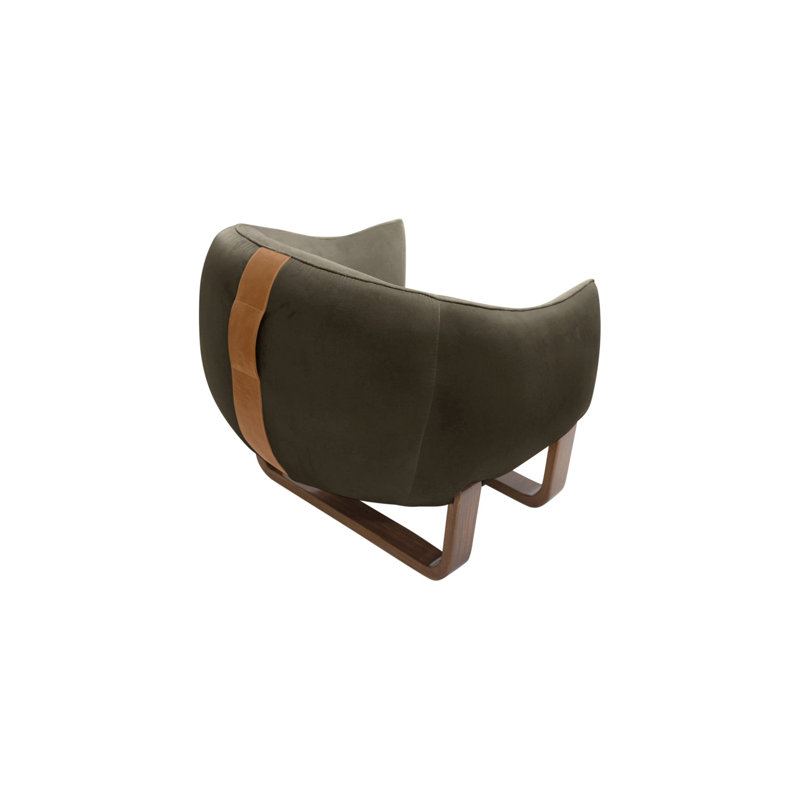 Milo Armchair, Earth/Chesterfield Velvet