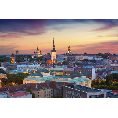 Tallinn by RudyBalasko - Wrapped Canvas Print