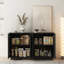 Buffet 55,1 "cannelé, crédence avec tablettes réglables-798343120-790580730