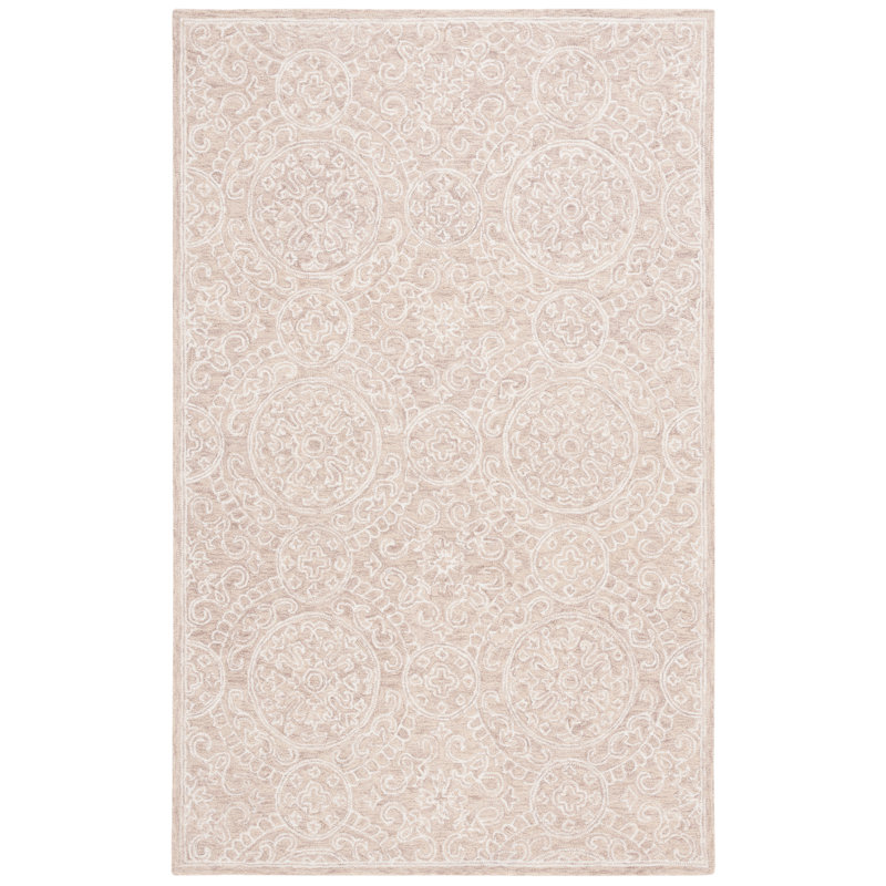 Lauren Ralph Lauren Hand Tufted Wool & Cotton Damask Rug, Rectangle 3' x 5'