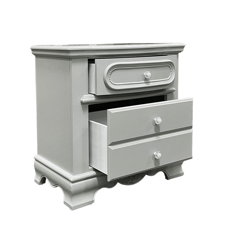 3-Drawer Nightstand