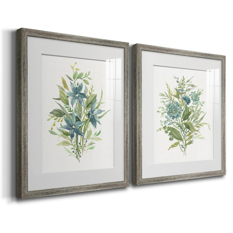 " Greenery I " 2 - Pieces
