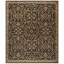 Oriental Hand-Knotted Blue / Gold Area Rug-1460860104