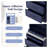 [Assembly Video Provided] TOPMAX Modern 83.7-inch High Kitchen Pantry, Freestanding Tall Kitchen Hutch with Faux Marble Top, 5 Storage Drawers and Adjustable Shelf, Blue