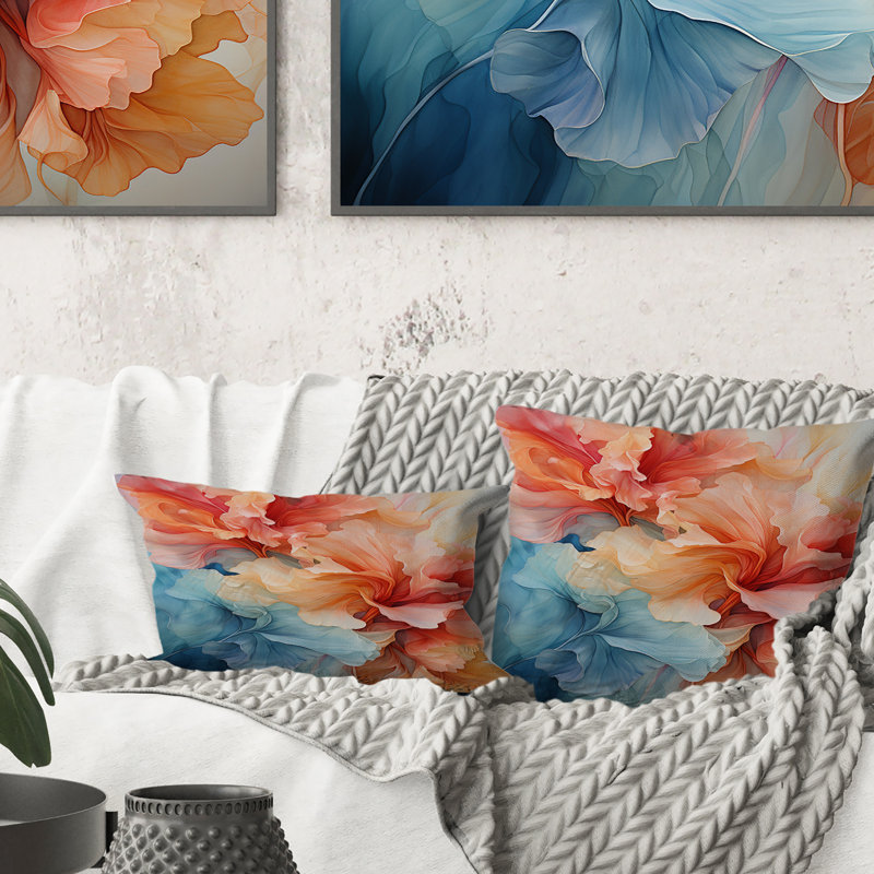 Coussin Metamorphic Dance - Abstract Spirals