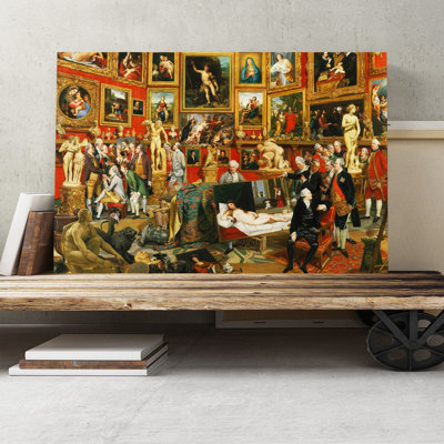 Johann Zoffany - Wrapped Canvas Painting