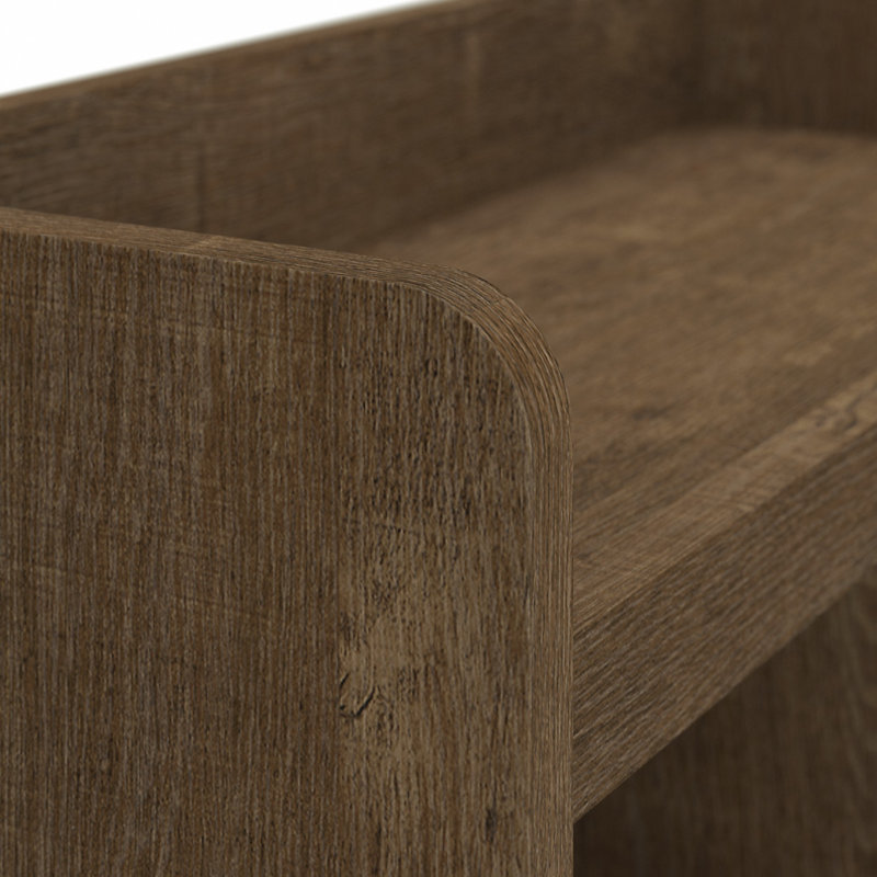 Arulappu Hall Tree 24.5'' Wide with Bench, Ash Brown