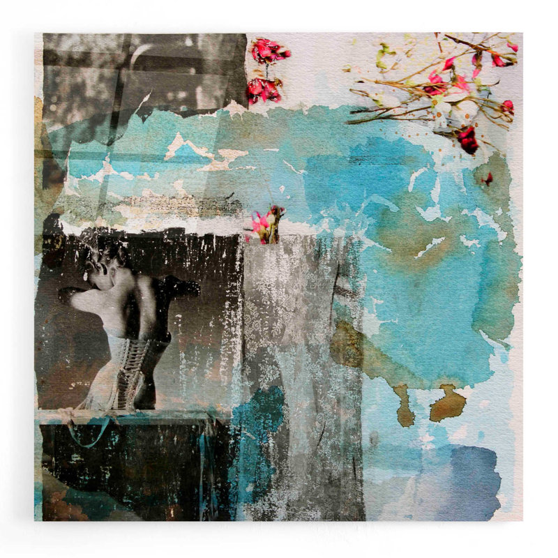 «Beautiful Tonight» par DB Waterman, art mural en verre acrylique, H 12 po x l 12 po x P 0,12 po
