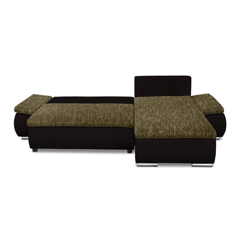 3 Seater Sofa Bed, Chaise lounge right