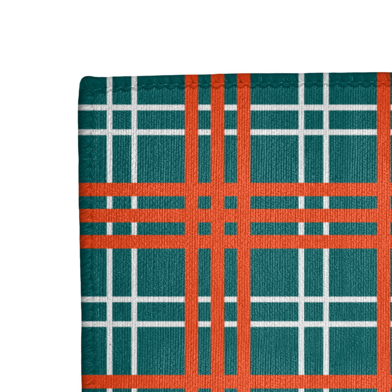 Tapis écossais vert, Rectangle 5 pi x 7 pi