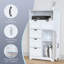 Armoire de rangement en bois avec cinq tiroirs