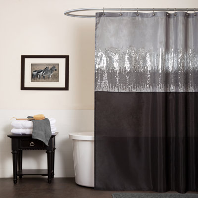 Pruneda Polyester Shower Curtain