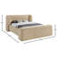 Lit en tissu Modena Jadeth Chenille-1769972546-1769972547