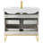Taft Avenue 36'' Single Bathroom Vanity with Ceramic Top-534137437-534003528