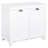 HOMCOM Tilt-Out Laundry Sorter Bathroom Cabinet