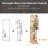 Versatile Full-Length Mirror with Integrated Hanger for Home Spaces-1023174782-1023174783