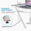 Bureau en forme de l Wadell