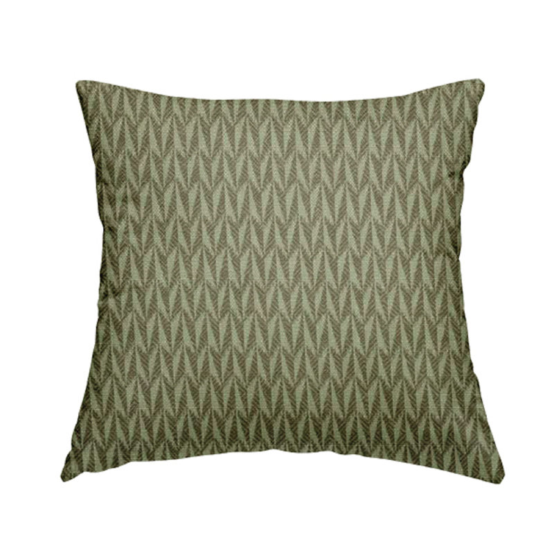 Sloane Geometric Square Throw Cushion, 55cm H x 55cm W x 5cm D, Brown