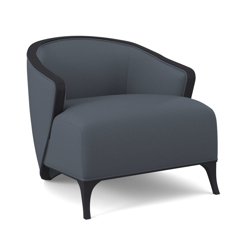Penegrine Lounge Chair, Vintage Ebony, Edworth Ocean
