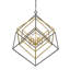 Lustre géométrique unique à 6 lumières Goulart-32059673