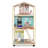 Delta Children Moveable Mansion Dollhouse - 360-Degree Play Dollhouse with Wheeled Base - Includes 16 Accessories - Fits 12-inch Dolls - Pretend Play Dream Gift for Ages 3+