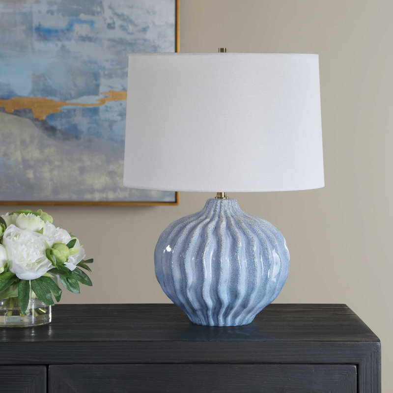 Organic Texture Ceramic Table Lamp