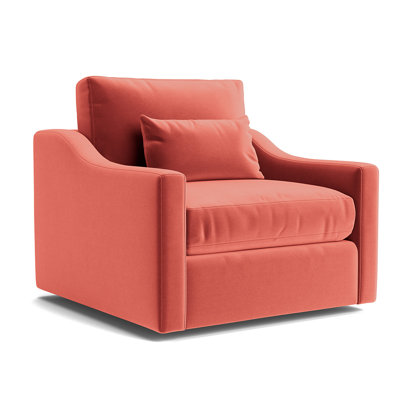 Haywood Upholstered Swivel Armchair