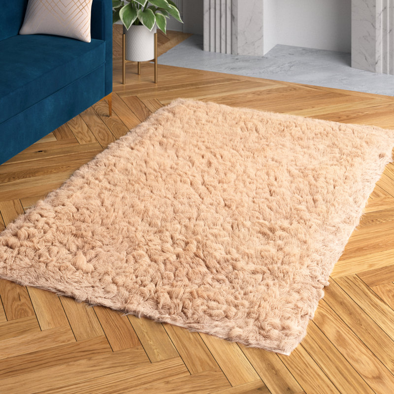 Tapis beige foncé Mckenzie, Rectangle 4 pi x 6 pi