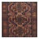 Tapis brun/noir/beige traditionnel Ayako