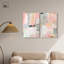 «Oasis Minimalist Room Art», ensemble de 2 impressions sur toile par -982663873-982663875-982663879