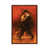 Classic Brown Wood Framed Canvas