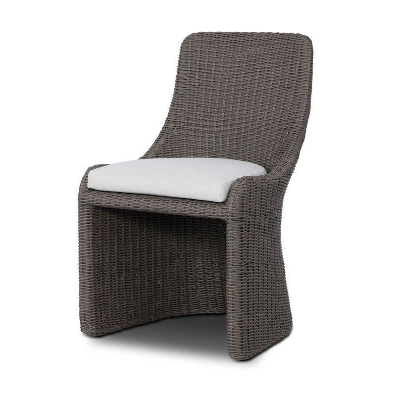 Blaire Outdoor Dining Side Chair, Vintage Taupe