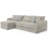 Jimmy Upholstered L-Shaped Sectional-403091180