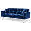 Orianna 2 Seater Convertible Velvet Sleeper Sofa-226786594