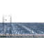 Tapis bleu en chenille tissé à la machine Montagne-2039681460