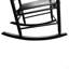 Chaise berçante en bois, sans tapis-1106722349