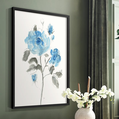 Sketchy II Framed Print - Solid Wood
