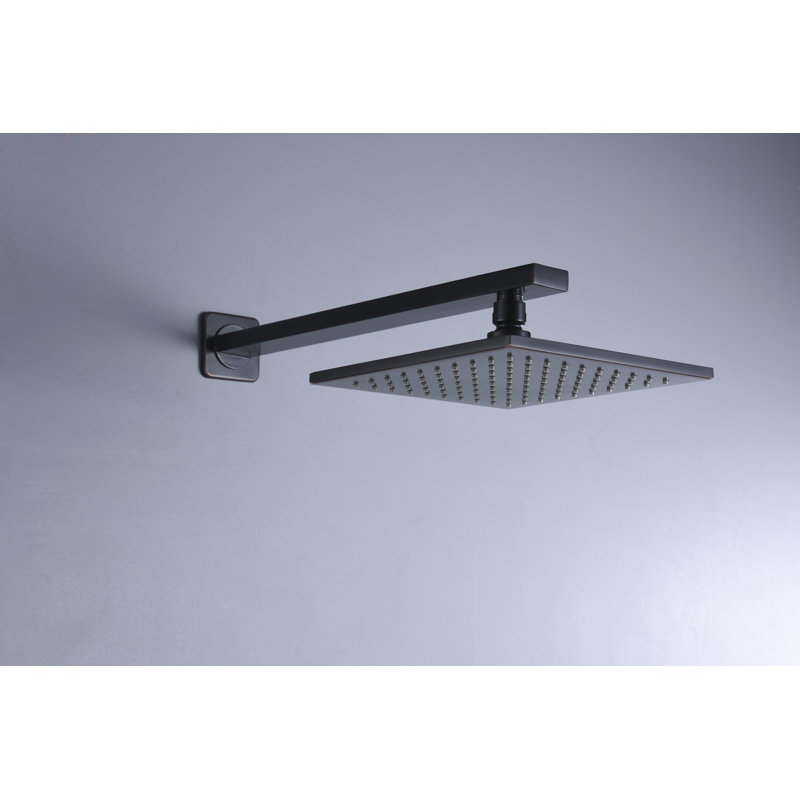 Oil Rubbed Bronze Wall Mounted Rain Shower Panel