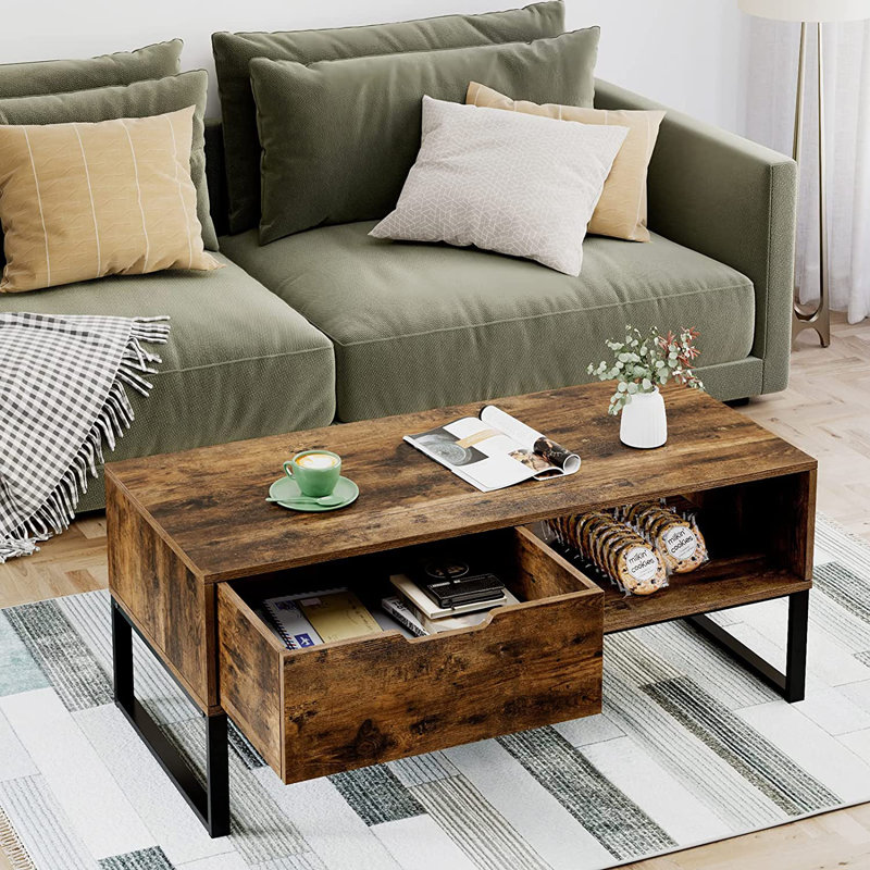 Sled Coffee Table with Storage