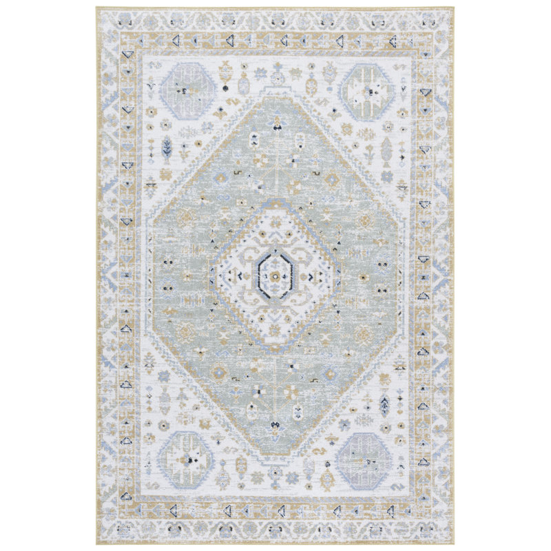 Bayside 118 Performance Oriental Rug, Rectangle 4' x 6'
