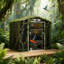 Rangement de jardin Rangement de jardin-121497939