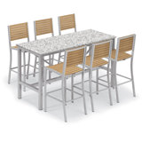 Travira Outdoor 7 - Piece Bar Height Dining Set