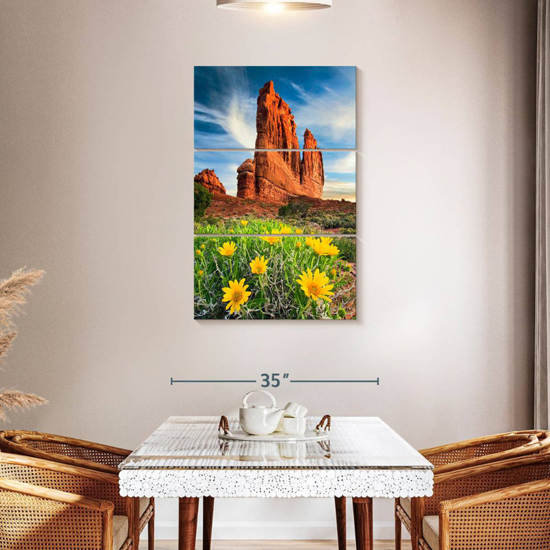 Alvord Courthouse Towers, H 45 po x l 28 po
